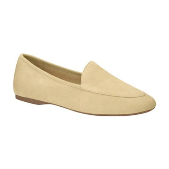 NWT Women's Birdies The Vesper Almond Toe Suede Loafer in Buttermilk size 7.5 - Picture 5 of 5